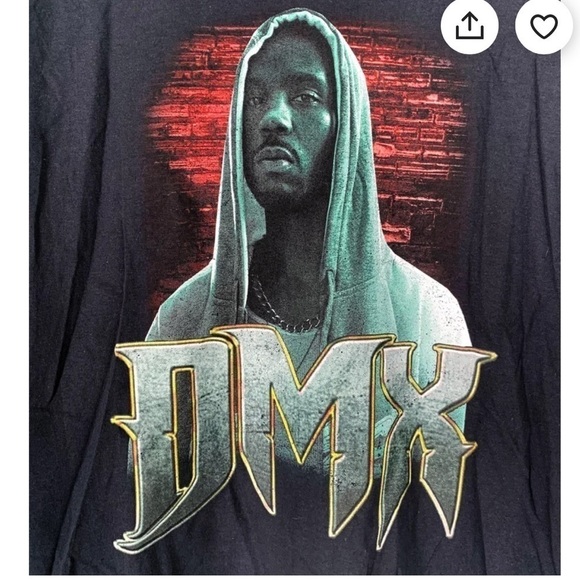 Dmx Mens Black T-Shirt - Picture 4 of 4